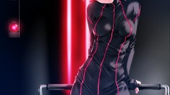 Anime dress 2001: A Space Odyssey personification thigh highs 