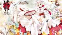 Anime dress akatsuki animal ears thigh highs