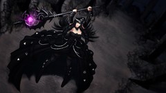 Anime dress anime girls black hair