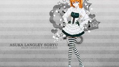 Anime dress anime girls blue eyes asuka langley soryu neon 