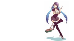 Anime dress blue hair long hair anime girls tales of vesperia 