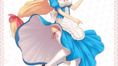 Anime dress Challenger stockings maids shining tears shining 