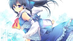 Anime dress long hair anime girls hakurei reimu touhou pixiv 