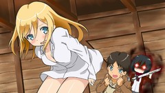 Anime dress parody blush anime girls mikasa ackerman shingeki 