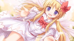 Anime dress touhou lily white video games