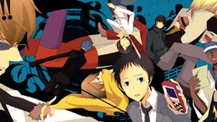 Anime durarara orihara izaya heiwajima shizuo simon Ryuugamine 