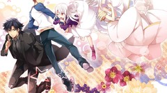 Anime family anime girls fate zero irisviel von einzbern emiya 