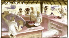 Anime fan art monkey d luffy Chopper Nico Robin tony tony 