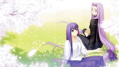Anime fate stay night matou sakura meganekko fate series Rider 