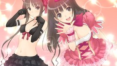 Anime fault skirts long hair tony taka animal ears Sugiyama Mio