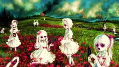 Anime fields creepy