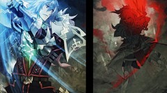 Anime fight armor saber Swords fate series Fate/Apocrypha 