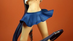 Anime figurines anime girls school uniforms knee socks Ikki 