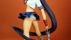 Anime figurines anime girls school uniforms knee socks Ikki 