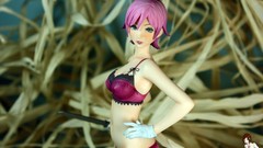 Anime figurines anime girls toys (children) PVC Shuraki Trinity 