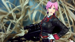 Anime figurines anime girls toys (children) PVC Shuraki Trinity 