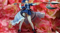 Anime figurines anime girls toys (children) PVC Shuraki Trinity 