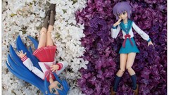 Anime figurines nagato yuki izumi konata