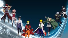 Anime Gaara sai uchiha sasuke yondaime tsunade uzumaki naruto 