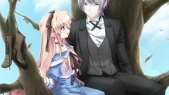 Anime Garden Japanese anime girls