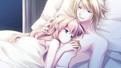 Anime Garden Japanese anime girls