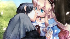 Anime Garden Japanese anime girls