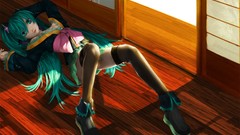 Anime geisha Manga legs hatsune miku vocaloid