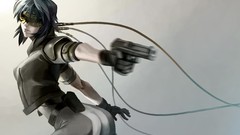 Anime Ghost in the Shell artwork Kusanagi Motoko