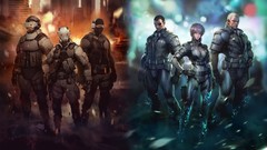 Anime Ghost in the Shell Saito Kusanagi Motoko Batou