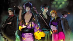Anime gintama takasugi shinsuke Kiheitai Bansai Kawakami Bansai 