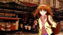 Anime girl market jackets