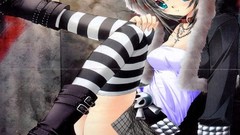 Anime girl punk Manga