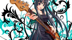 Anime girls akiyama mio k - on