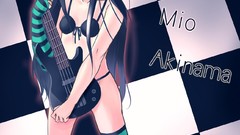 Anime girls akiyama mio k - on hentai