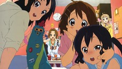 Anime girls akiyama mio k - on nakano azusa hirasawa yui 