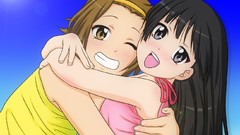 Anime girls akiyama mio k - on tainaka ritsu