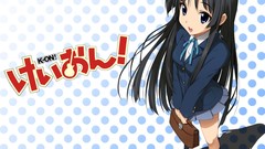 Anime girls akiyama mio seifuku