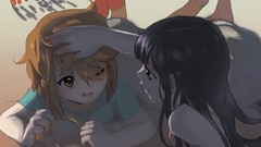 Anime girls akiyama mio tainaka ritsu