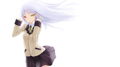 Anime girls angel beats tachibana kanade Simple Background