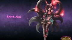 Anime girls animal ears League of Legends video games ahri riot 