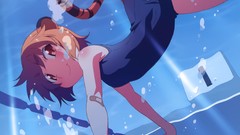 Anime girls animal ears school swimsuits