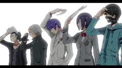 anime girls anime boys Anime Tokyo Ghoul white background