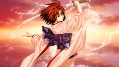 anime girls Anime ryougi shiki kara no kyoukai kimono Katana