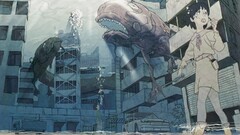 anime girls Anime underwater City creature