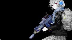 anime girls Anime weapon fuyuno haruaki original characters