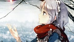 anime girls Anime winter face Profile touhou izayoi sakuya