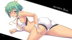Anime girls aquarion evol nipples zessica wong boobs