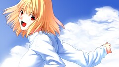 anime girls arcueid brunestud big boobs tsukihime