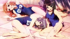 Anime girls asahina mikuru nagato yuki suzumiya haruhi the 