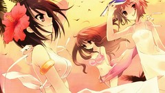 Anime girls asahina mikuru nagato yuki suzumiya haruhi the 